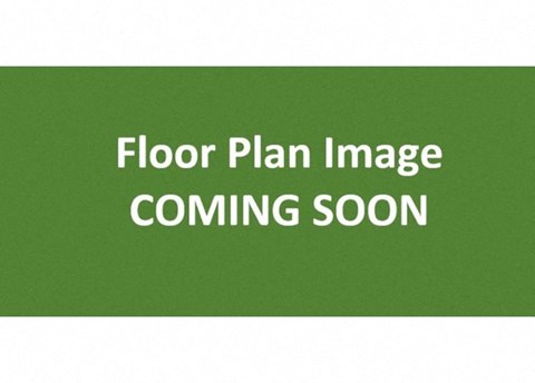 Floor plan for 1 bed, 1 bath, 544 sqft
